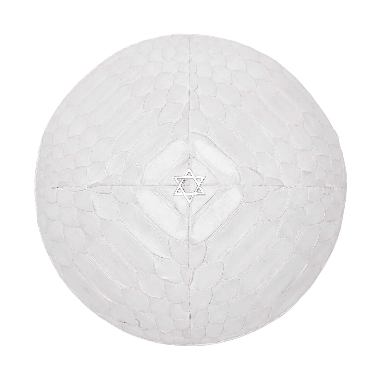 Koppel - White Python Star of David Kippah - ModernTribe