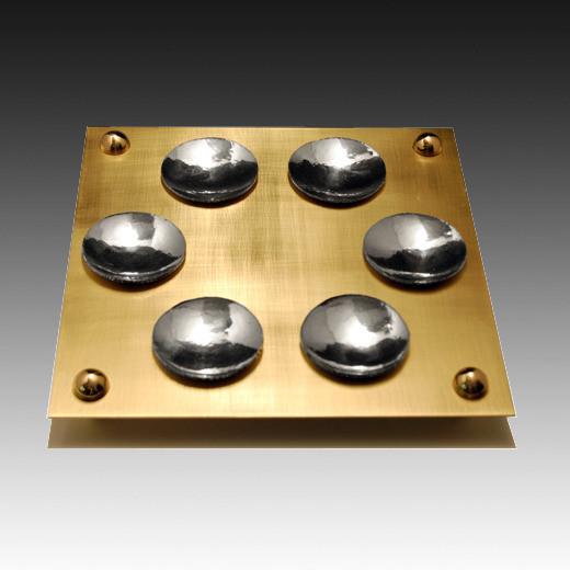 Joy Stember - Brass Seder Plate by Joy Stember - ModernTribe