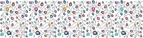 Heat Resistant Hebrew Blessings Table Runner