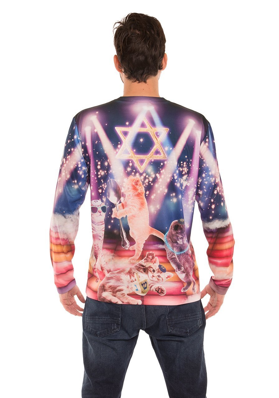 FauxReal - Cats and the Dreidel and the Silver Spoon T-Shirt/Sweater - Unisex - ModernTribe