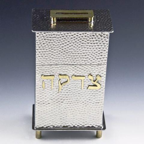 Joy Stember Tzedakah Box Rectangular Tzedakah Box by Joy Stember