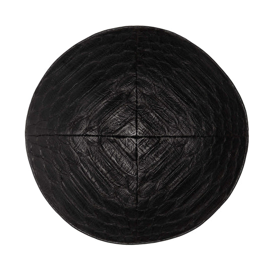 Python Kippah - Matte Black
