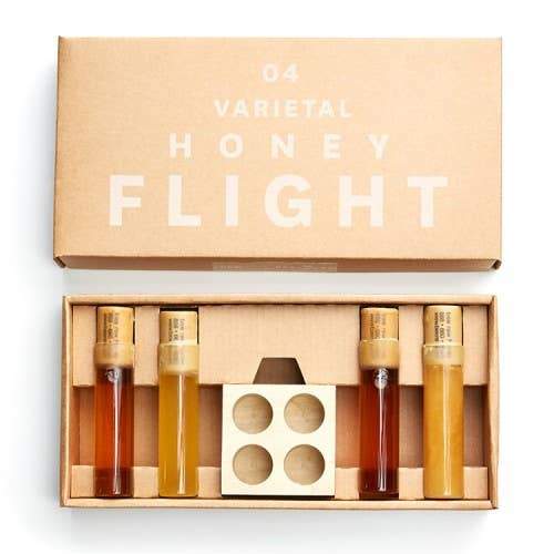Bee Raw - 4 Wildflower Varietal Honey Flight - ModernTribe