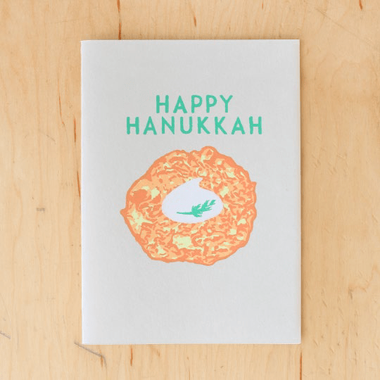 Amy Zhang Cards Happy Hanukkah Latke Cards - Box of 6