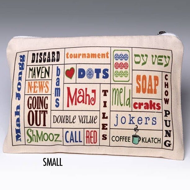 Liane Fried Studio - Mah Jongg Words Pouch - ModernTribe