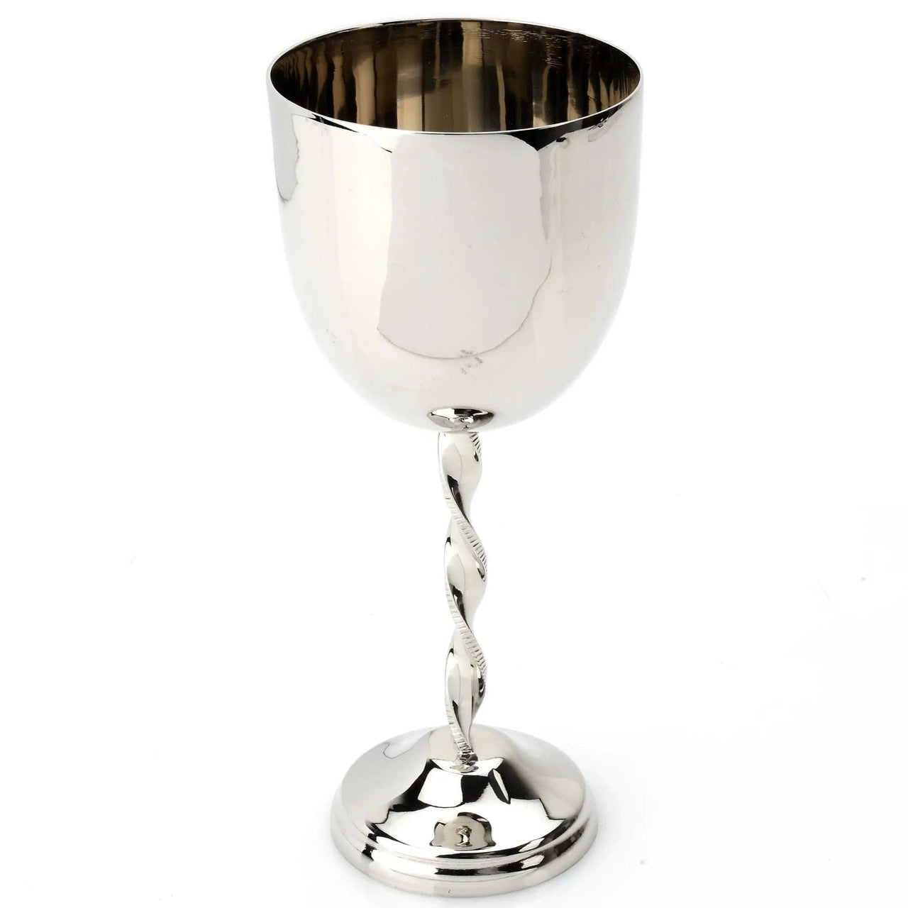 Classic Touch Decor - Twisted Stem Kiddush Goblet - ModernTribe