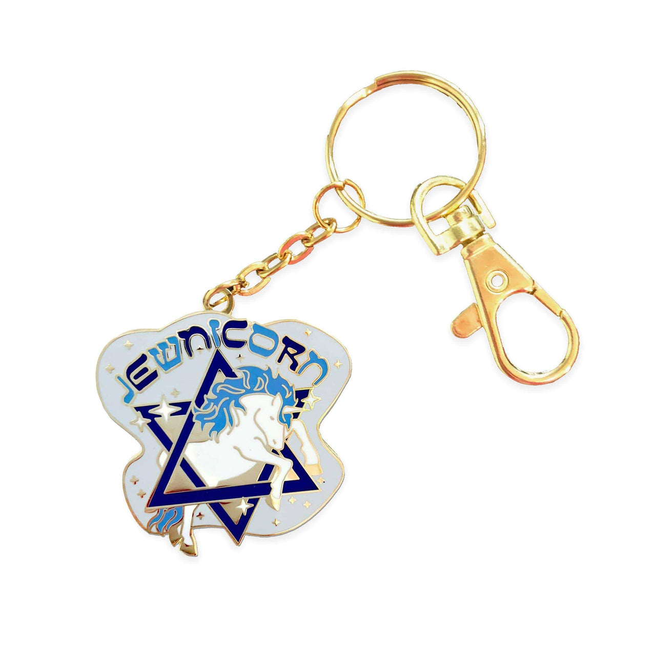 Laser Kitten - Jewnicorn Keychain - ModernTribe