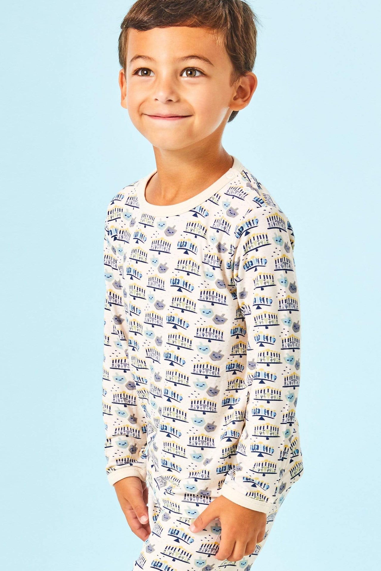 Clover Baby and Kids - Baby and Kids Unisex Hanukkah Pajamas Set by Clover Baby and Kids - ModernTribe