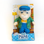 Mensch on a Bench Toy Ask Papa - Talking Grandfather Doll