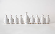 Rachael Pots Menorahs Ceramic Menorah by Rachael Pots - White