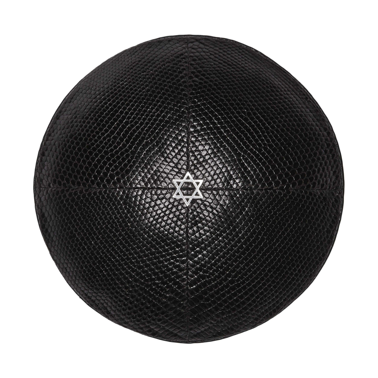 Koppel - Black Lizard Star of David Kippah - ModernTribe