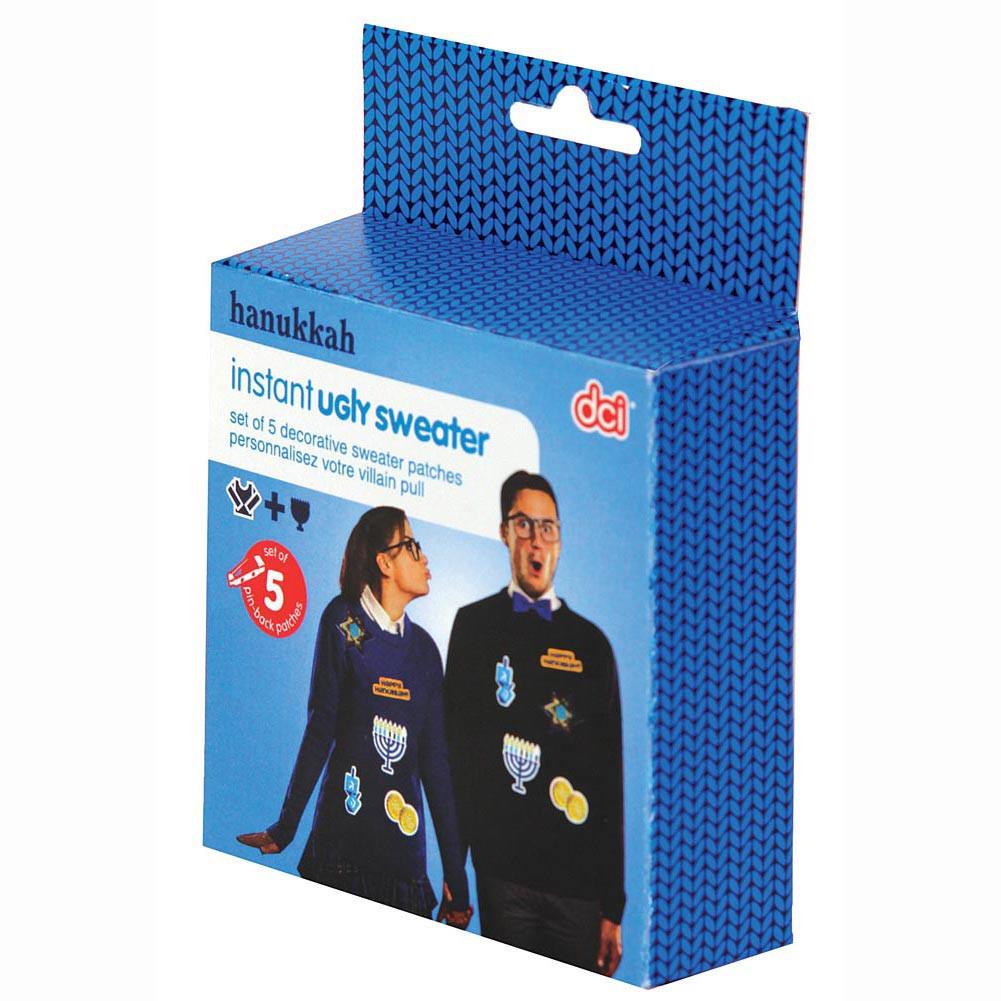 Decor Craft - Instant Ugly Hanukkah Sweater Kit/Pins - ModernTribe