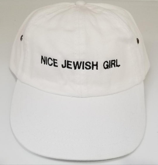 Nice Jewish Girl Hat - Pink or White