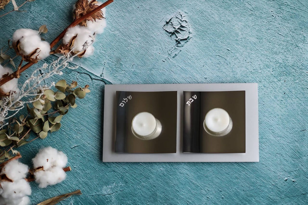 Laura Cowan - Dune Shabbat Candlesticks - ModernTribe