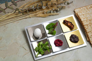 Laura Cowan Seder Plates Dune Seder Plate - Mixed Metals by Laura Cowan