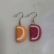 Sweet Stella Earrings Passover Jelly Fruit Slice Earrings