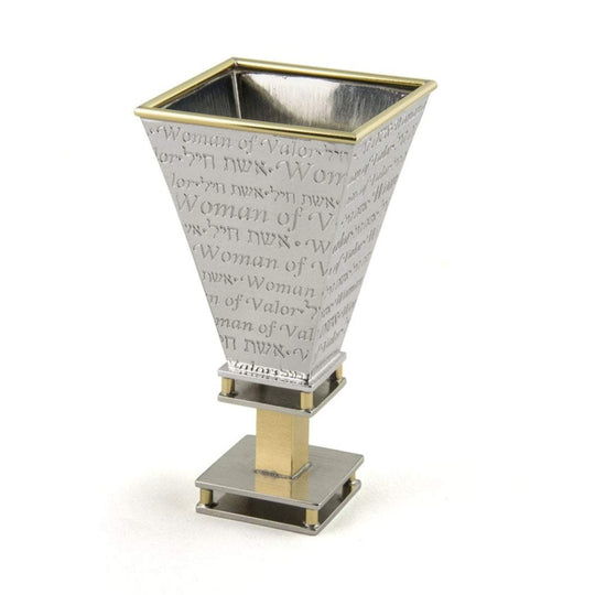 Woman of Valor Kiddush Cup by Joy Stember