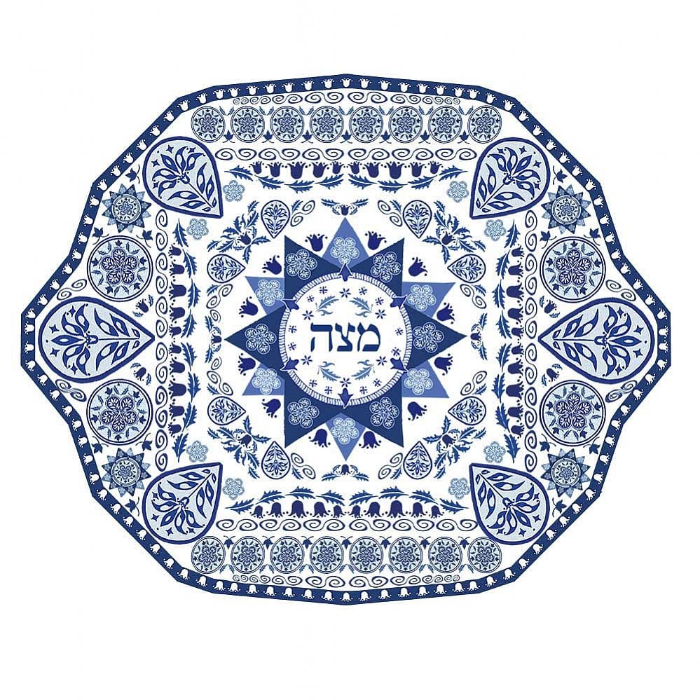 Aviv Judaica - Porcelain Renaissance Matzah Plate - ModernTribe