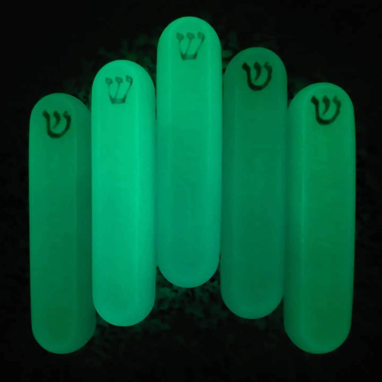 Yid Knacks - Glow - in - the - Dark Mezuzah Case - ModernTribe
