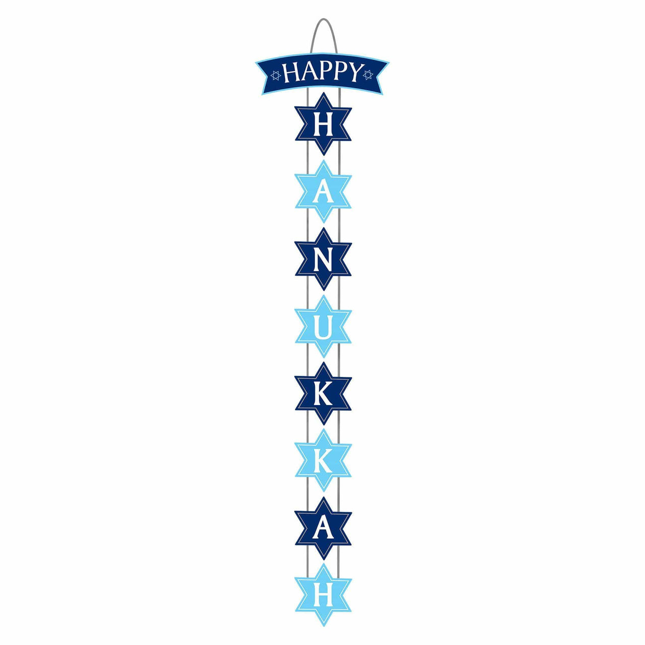 Amscan - Happy Hanukkah Deluxe Vertical Sign - ModernTribe