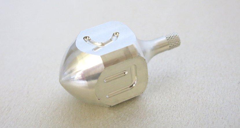 NetPixie - Aluminum Dreidel - ModernTribe
