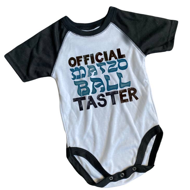 Garbella Onesies Matzo Ball Taster Infant Romper - 6M-12M