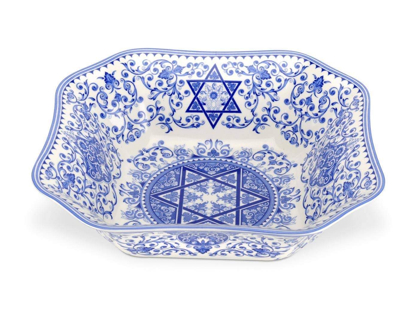 Spode Serving Pieces Spode Oval Star of David Serving Dish