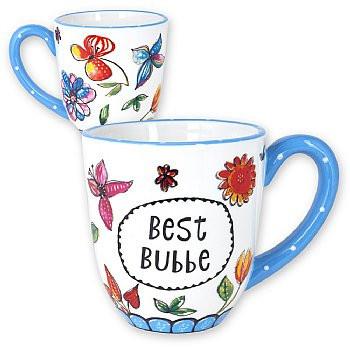 Aviv Judaica Cup or Mug Default Ceramic Best Bubbe Mug