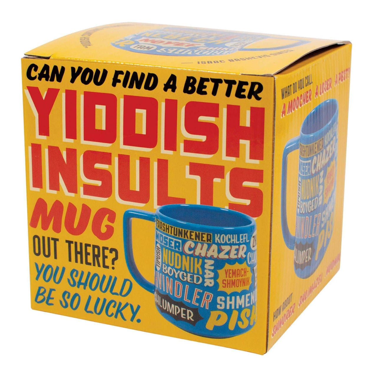 The Unemployed Philosophers Guild - Yiddish Insults Mug - ModernTribe