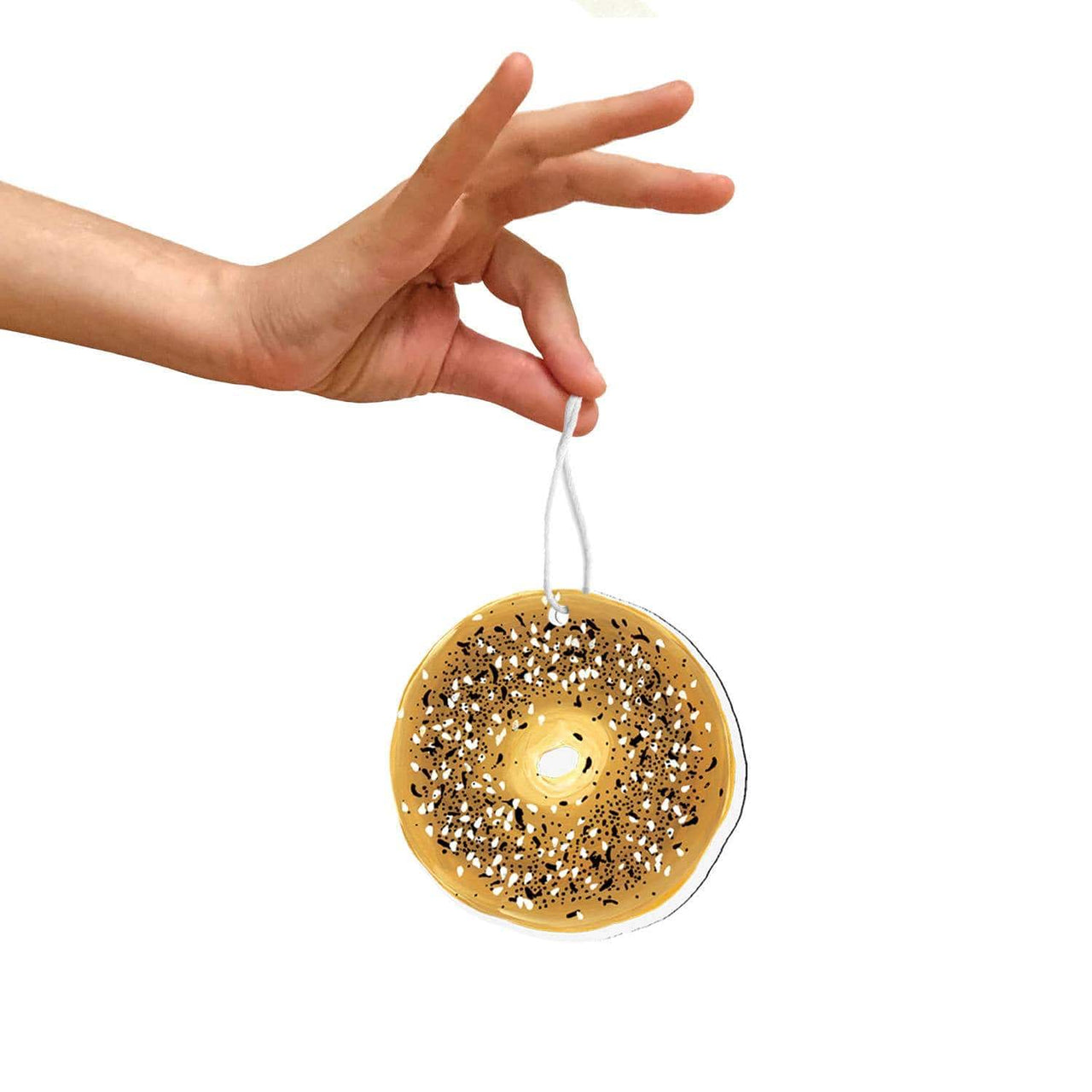Drawn Goods Ornaments Everything Bagel Ornament
