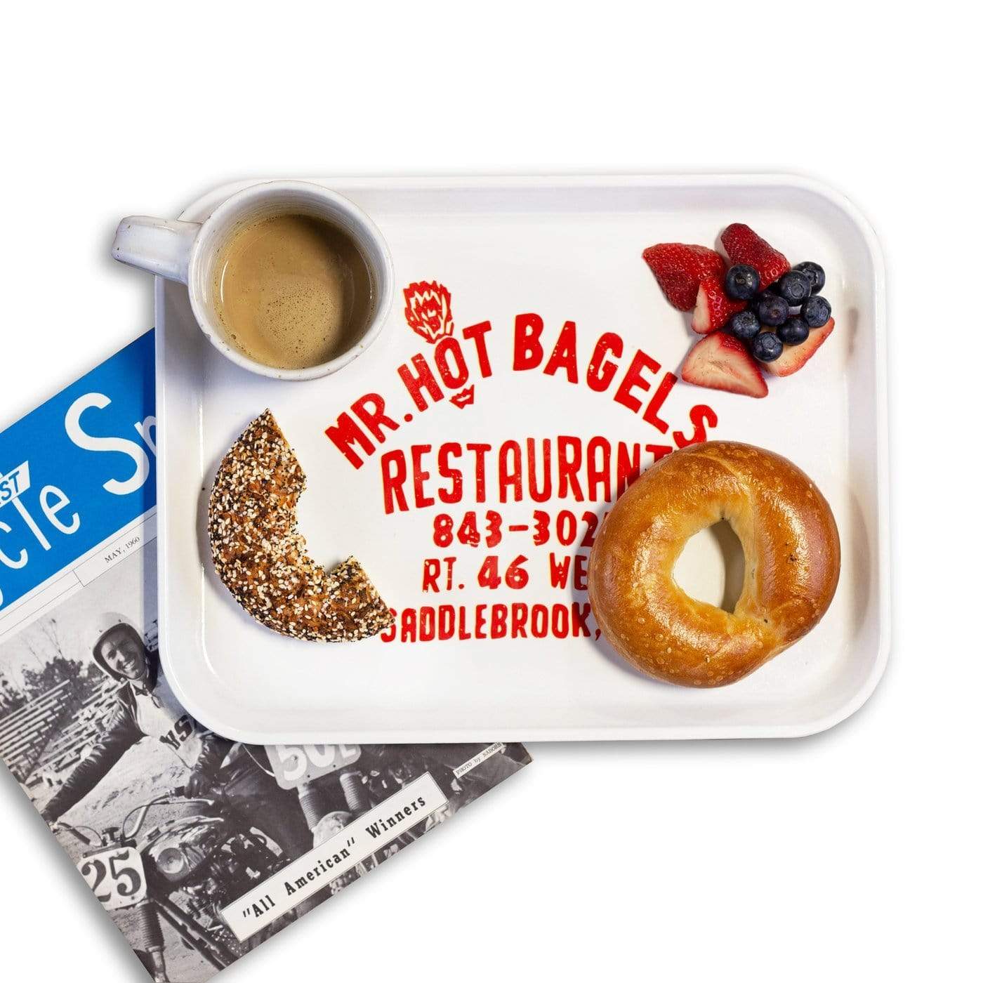 Three Potato Four Serving Pieces Large Tray - Mr. Hot Bagels