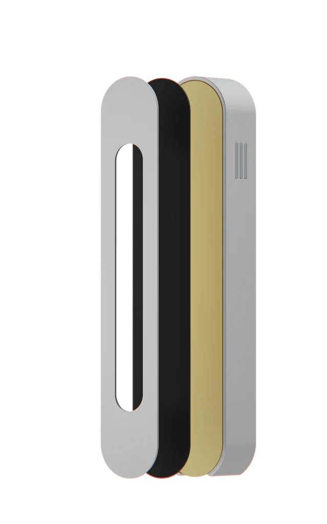 Uvtuvo - Mood Mezuzah - Silver Base and Customizable Cover - ModernTribe