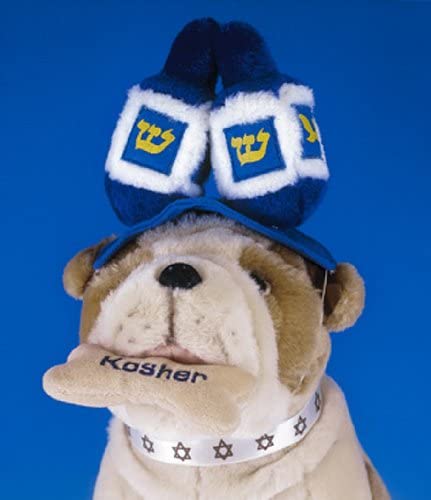 Copa Judaica Pet Toys Plush Dreidel Pet Hat