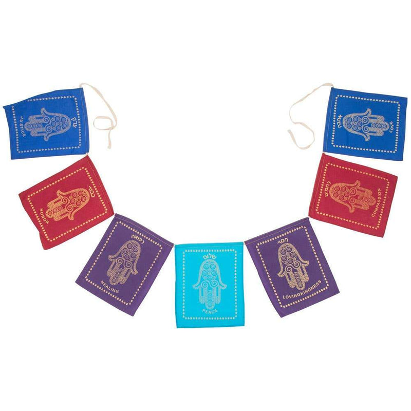 Ten Thousand Villages - Jewish Blessing Hamsa Garland - ModernTribe
