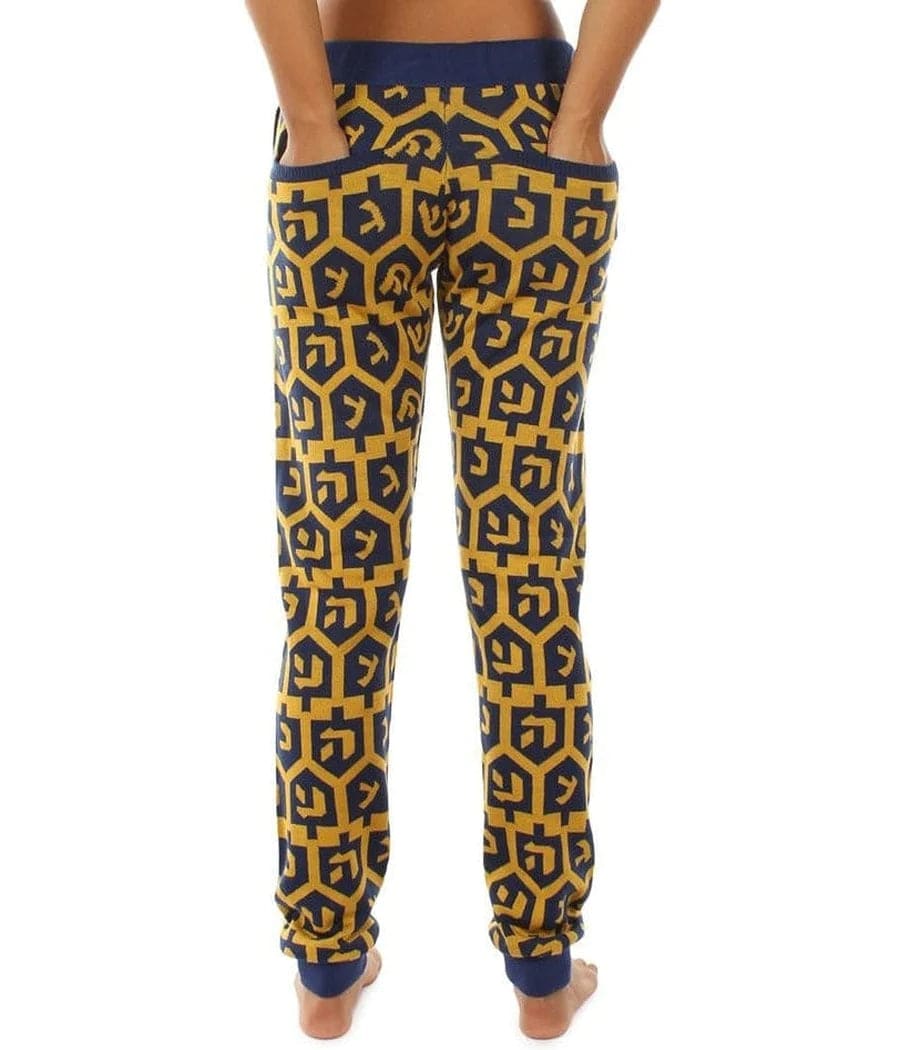 Tipsy Elves - Women's Dreidel Jogger Sweatpants by Tipsy Elves - (Sizes XS - 3XL) - ModernTribe