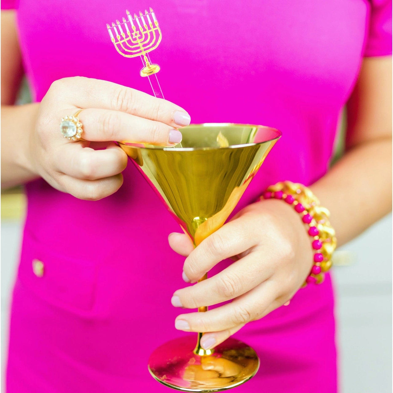 Acrylic Sticks - Menorah Acrylic Stir Sticks - ModernTribe