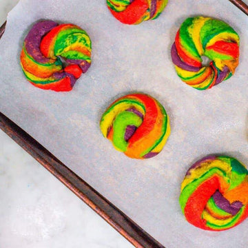 FarmSteady Food Rainbow Bagel Making Kit