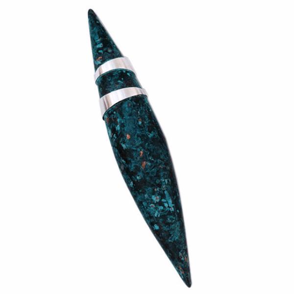 Laura Cowan - Green Orb Mezuzah by Laura Cowan - ModernTribe