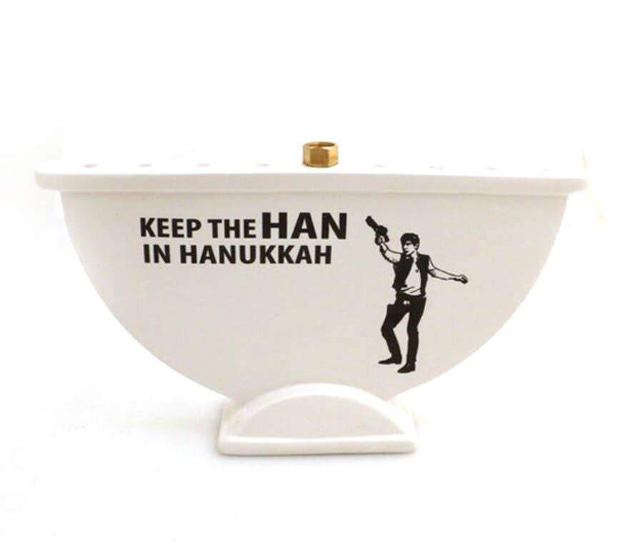 Lenny Mud - Han Solo Star Wars Menorah - ModernTribe