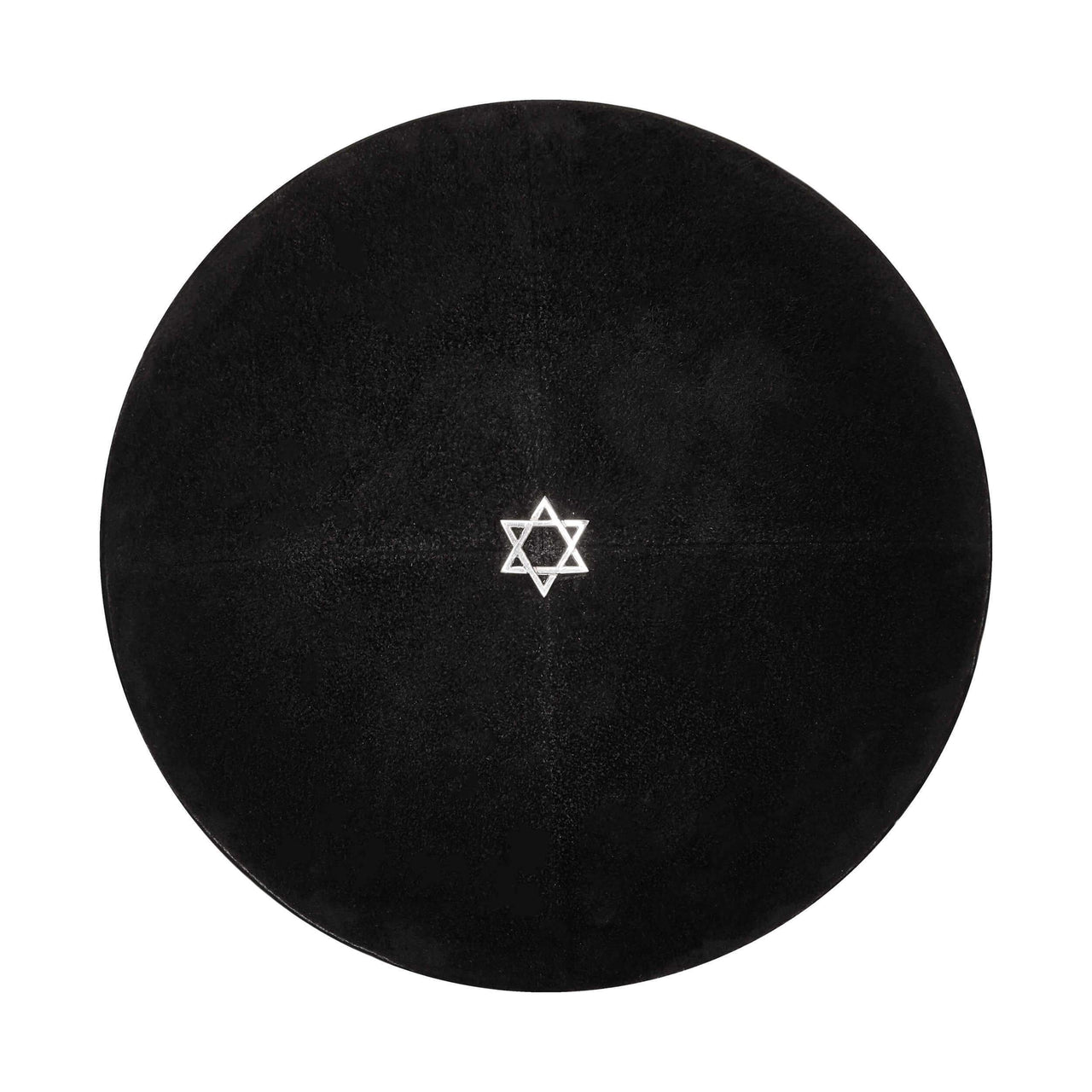 Koppel - Black Suede Star of David Kippah - ModernTribe