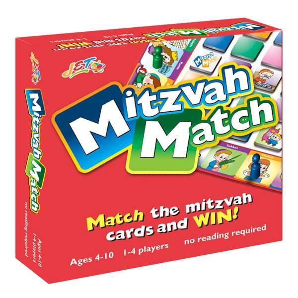 JET Games Mitzvah Match Board Game