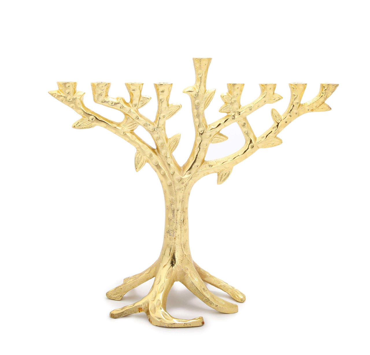 Classic Touch Decor - Gold Branch Menorah - ModernTribe