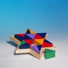 Copa Judaica - Star of David Wood Puzzle - ModernTribe