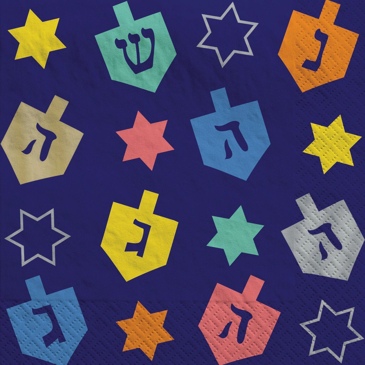 Amscan - Hanukkah Joy Beverage Napkins - Set of 40 - ModernTribe