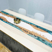 Broderies De France Tablecloth Split the Sea Table Runner