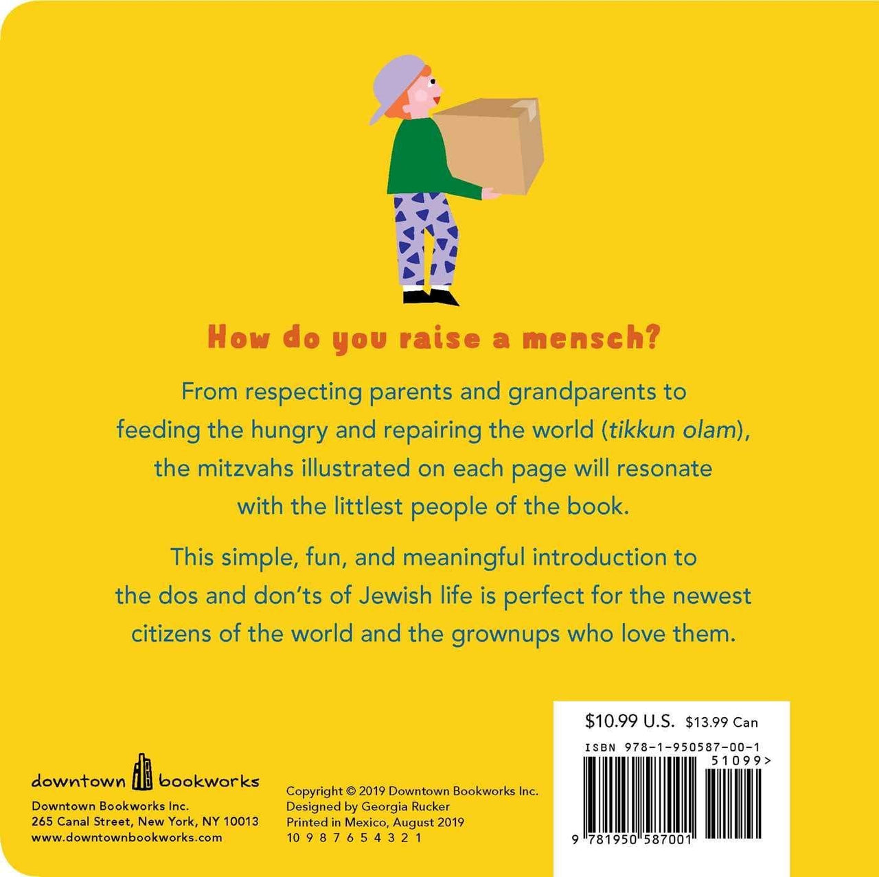Downtown Bookworks - It's a Mitzvah! Baby Book - ModernTribe