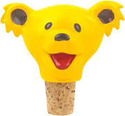 Kollectico Wine Accessory Yellow / Head Grateful Dead Dancing Bears Bottle Stopper - Choice of Color