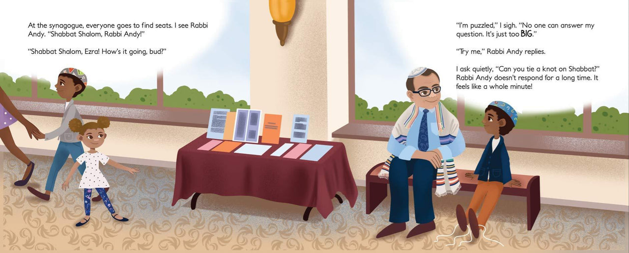 SpringLight Publishing - Ezra's BIG Shabbat Question - ModernTribe
