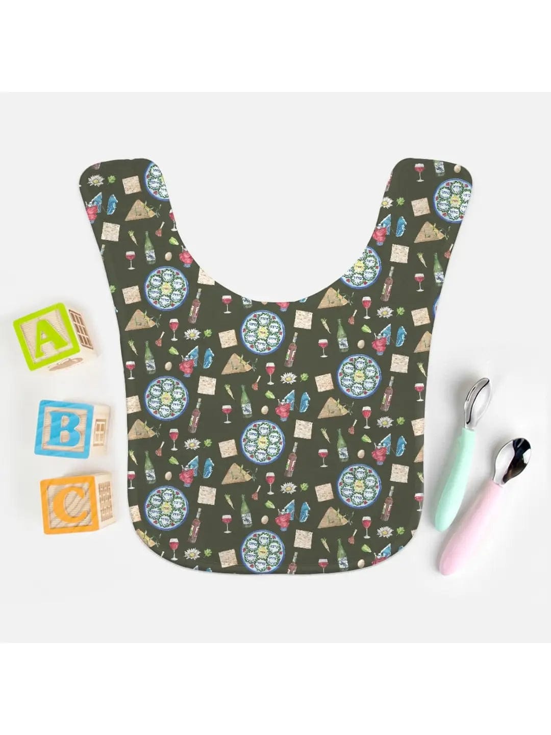 Love Always, Audrey - Passover Seder Baby Bib - ModernTribe