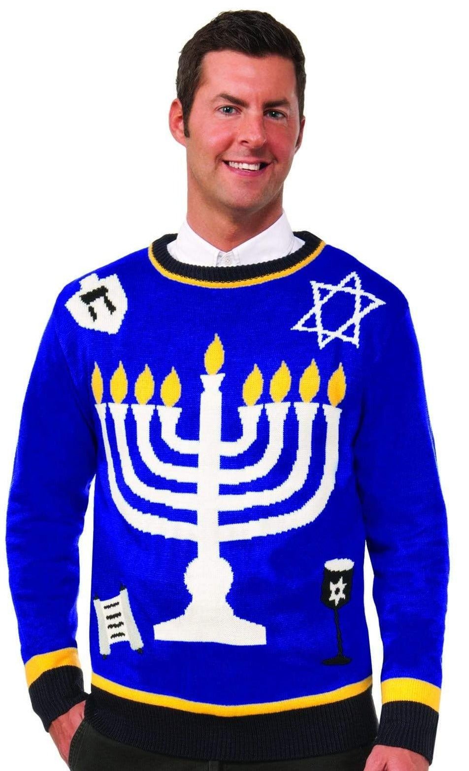 Forum Novelties - Outrageous Hanukkah Sweater - Unisex - ModernTribe